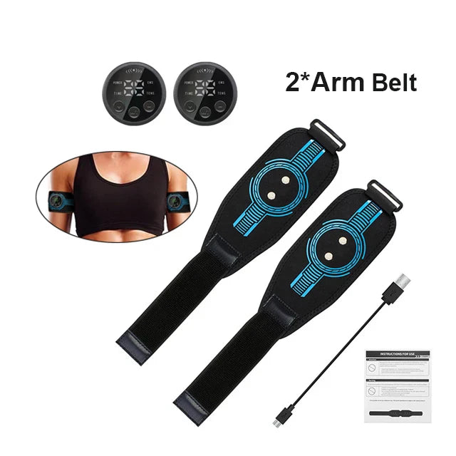 Smart EMS Muscle Stimulator – Abs Trainer & Abdominal Toning Belt
