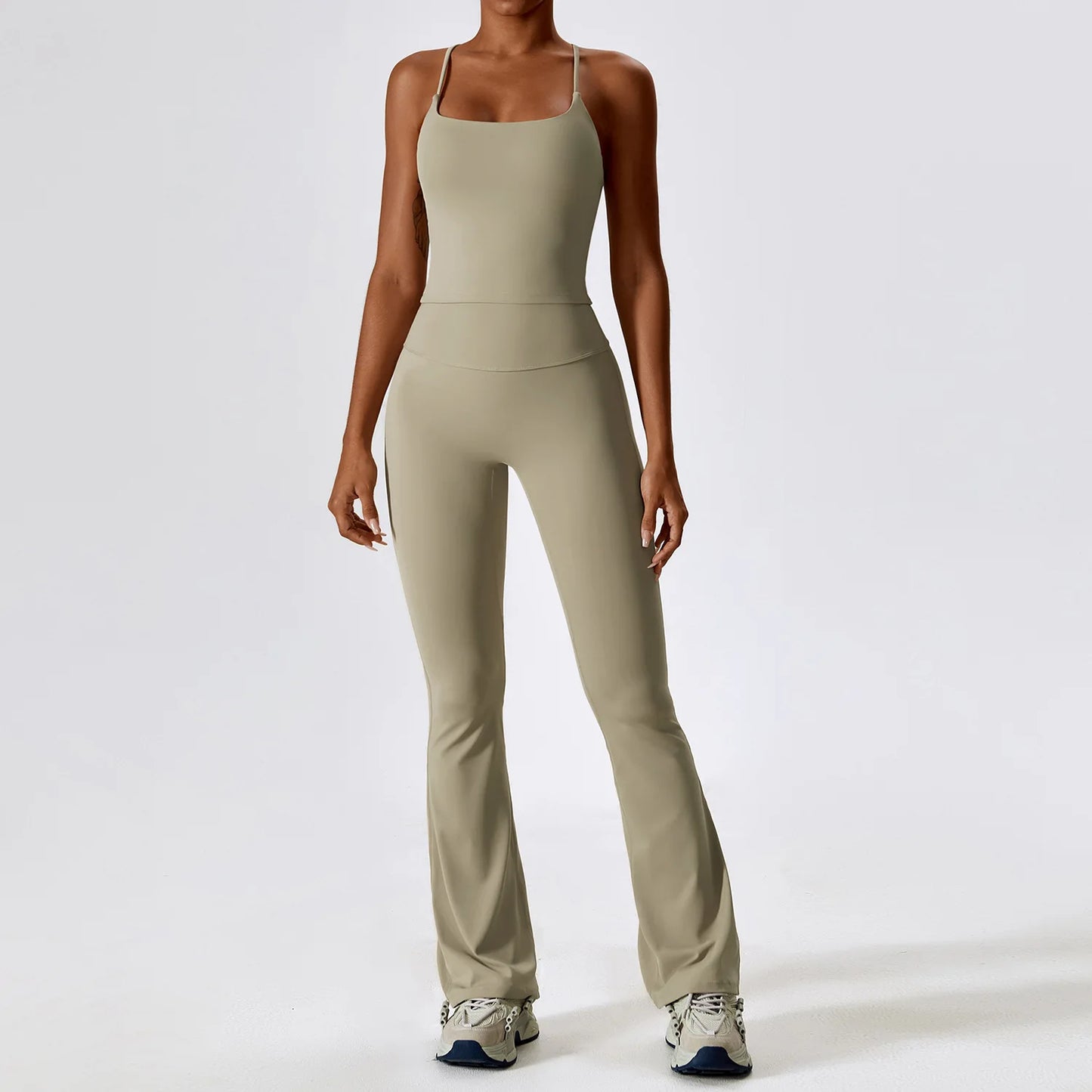 2PCS Women's Seamless Yoga Set Long Sleeve Athletic Legging & Crop Top Sportswear Workout Fitness Gym Sports Suit Winter Workout Clothes
