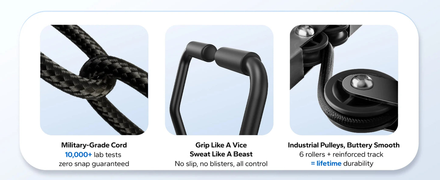MERACH Stair Stepper Black Vertical Compact Folding Exercise Climber with Adjustable Handlebar & Pedals for Leg & Core Training