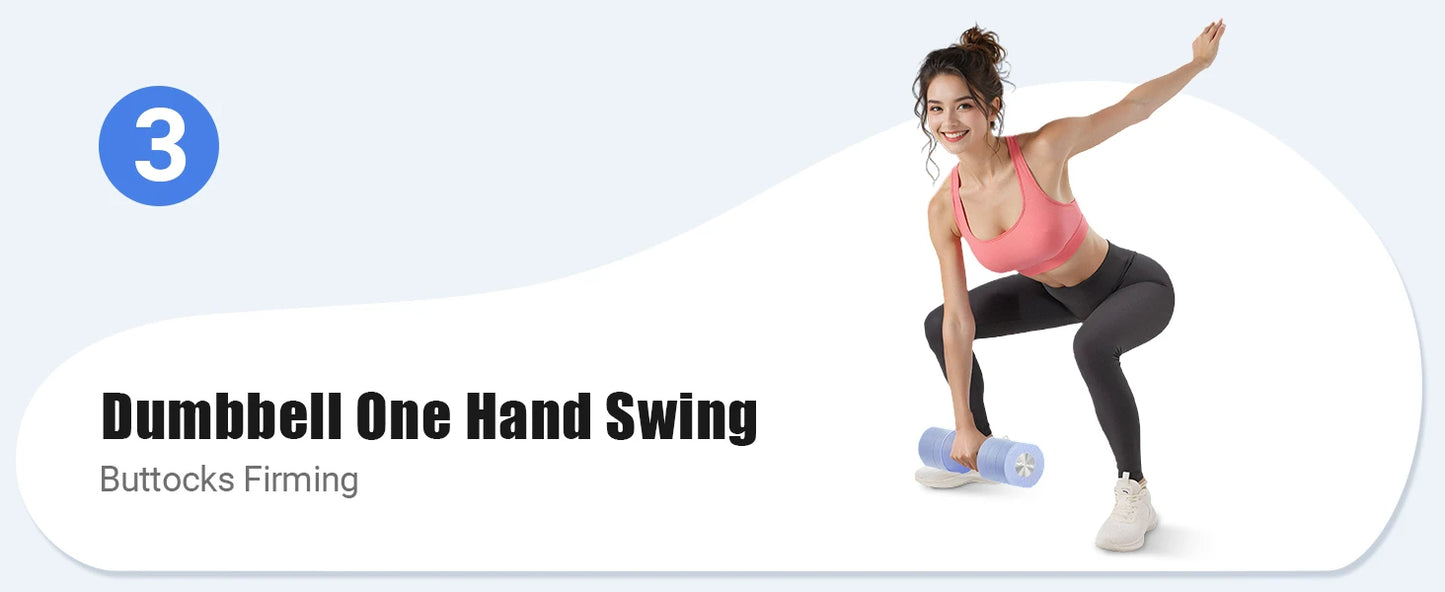 MERACH Adjustable Dumbbell Set (2 Pack) – 4-in-1 Home Fitness Hand Weights