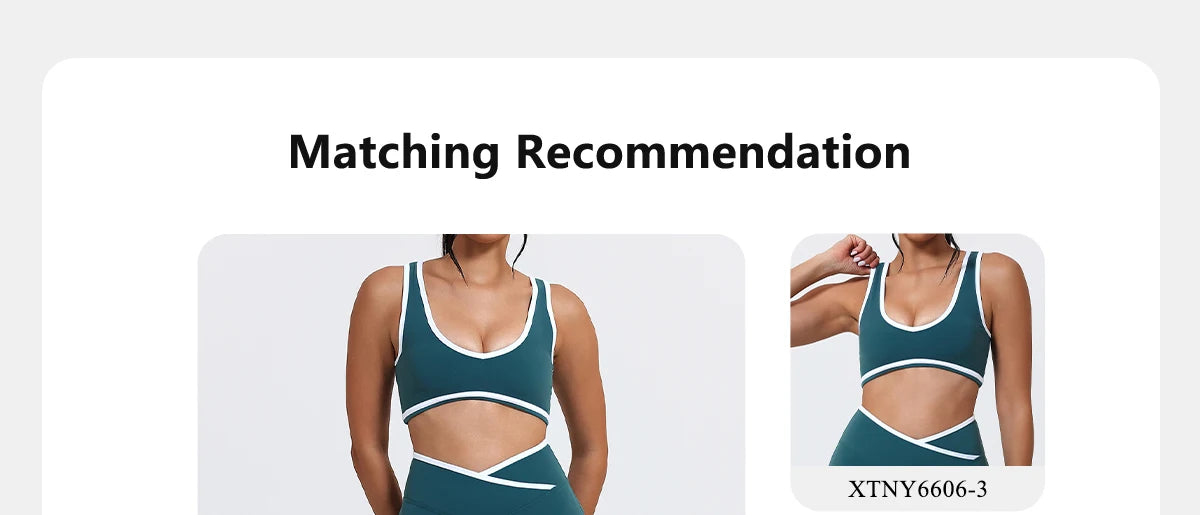 Women's 2-Piece Yoga Set – Sports Bra with Padded Cups & High-Waisted Cross-Back Leggings