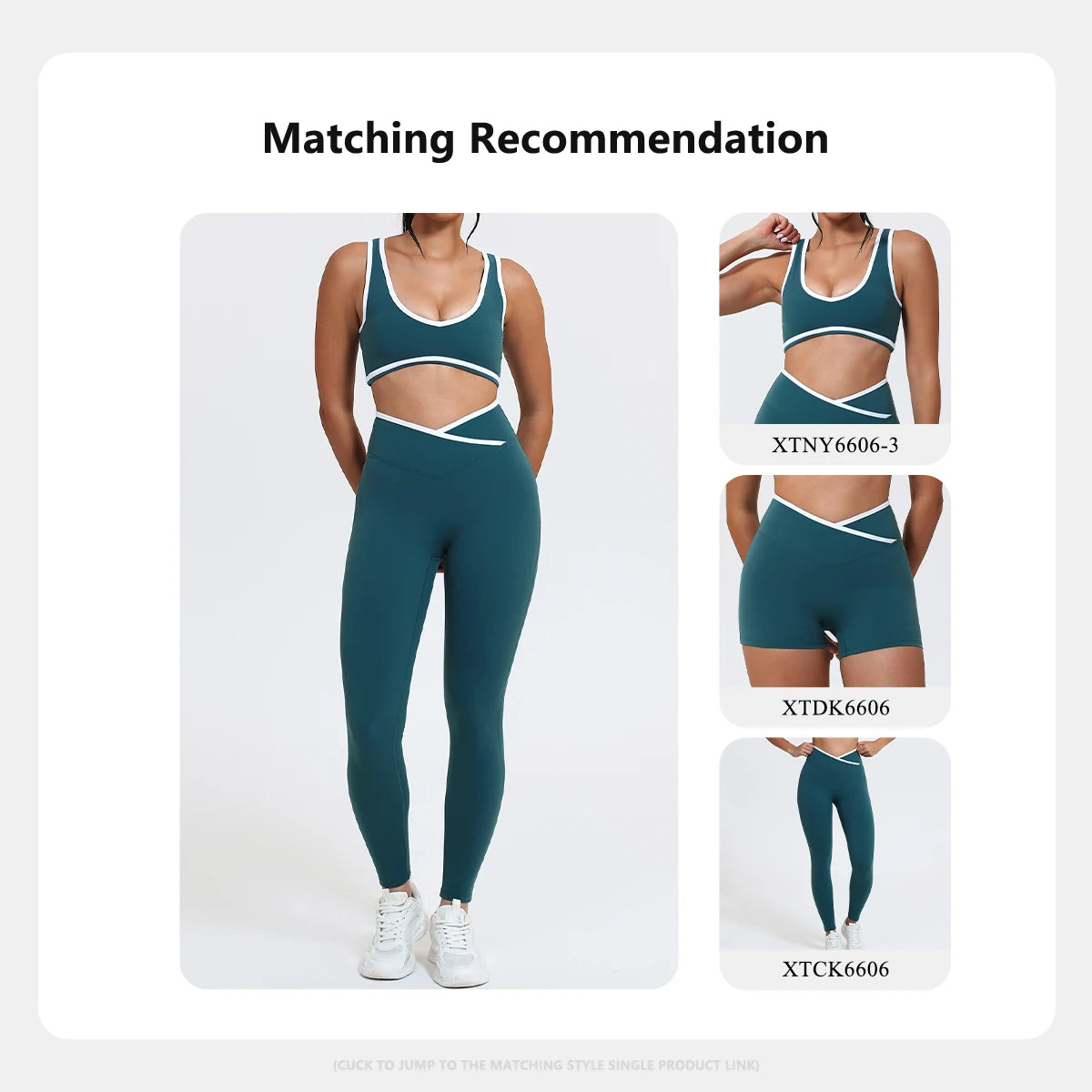 Women's 2-Piece Yoga Set – Sports Bra with Padded Cups & High-Waisted Cross-Back Leggings