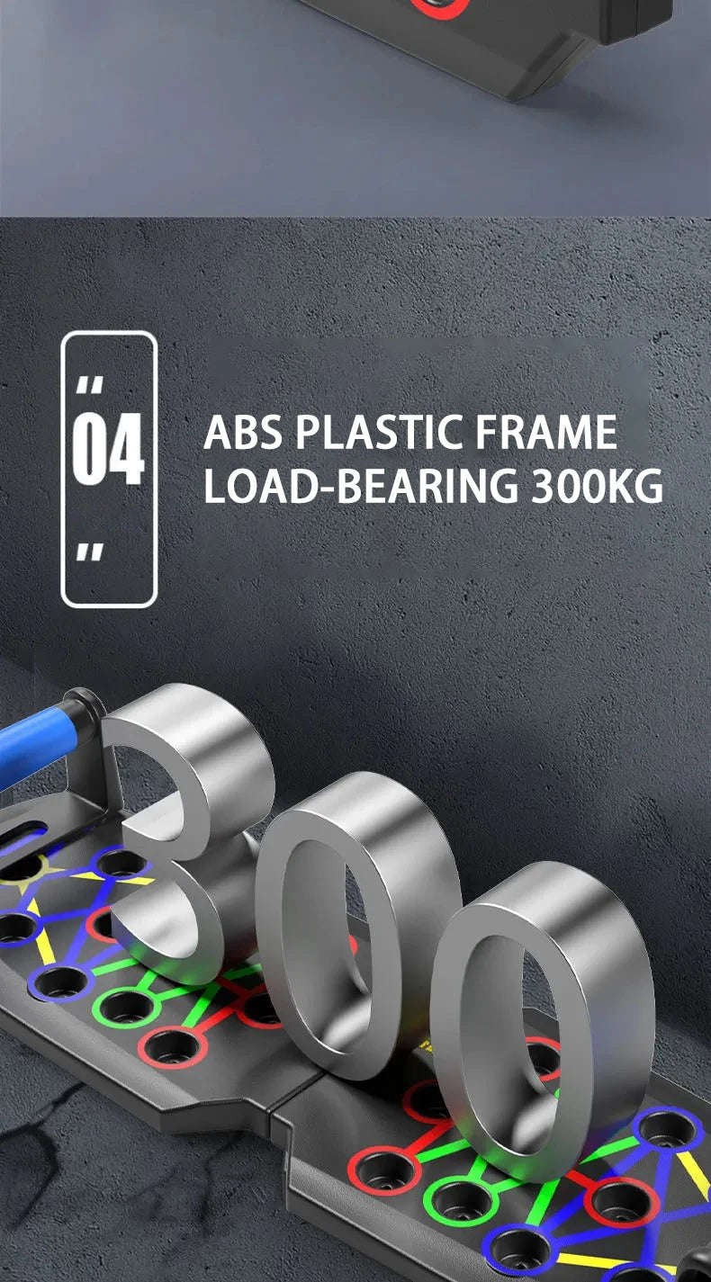 Portable Push-Up Board Set – Multifunctional Foldable Fitness Training Equipment