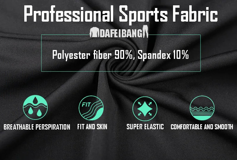 Men’s Compression Sports Suit – Quick-Dry Fitness & MMA Training Set