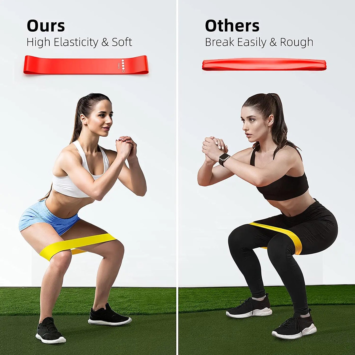 Workout Bar Resistance Bands Set – Pilates, Yoga & Home Gym Training Equipment