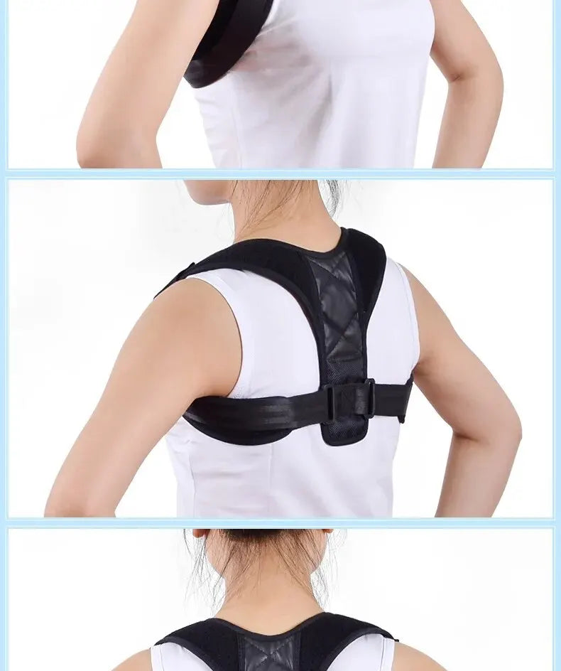 Back Posture Corrector Belt – Adjustable Support Brace for Improved Sitting & Standing Posture