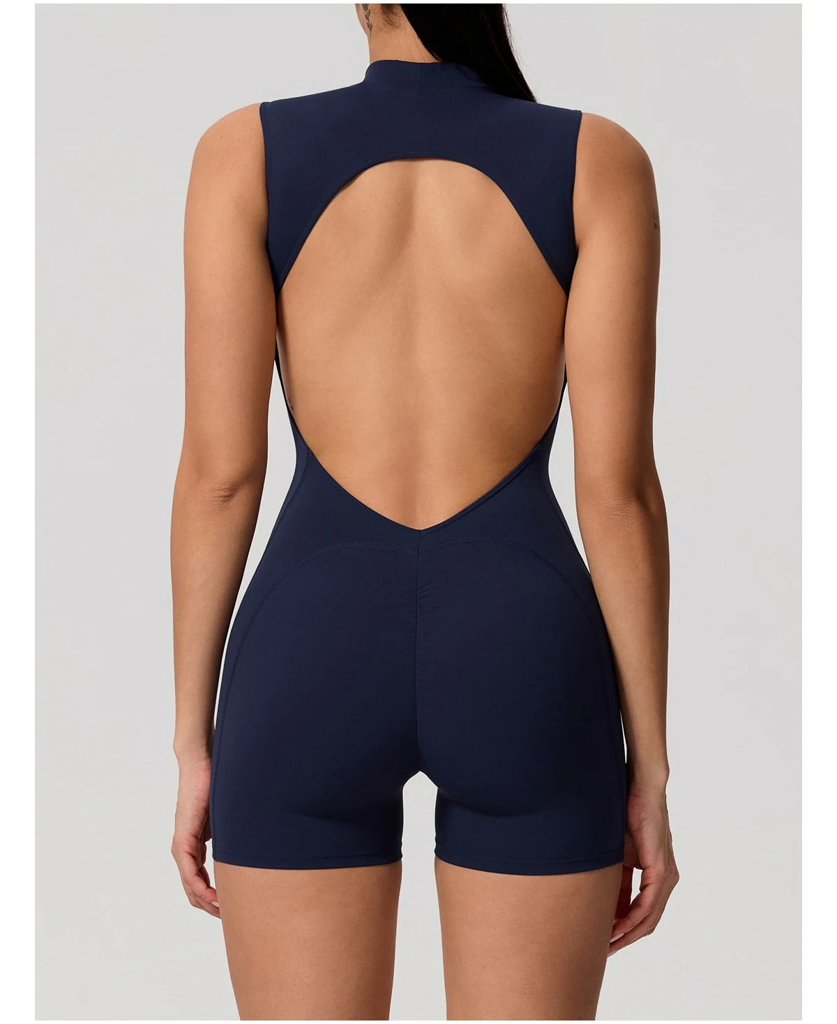 Women's Sports Jumpsuit – Sleeveless High-Stretch Yoga & Fitness Bodysuit