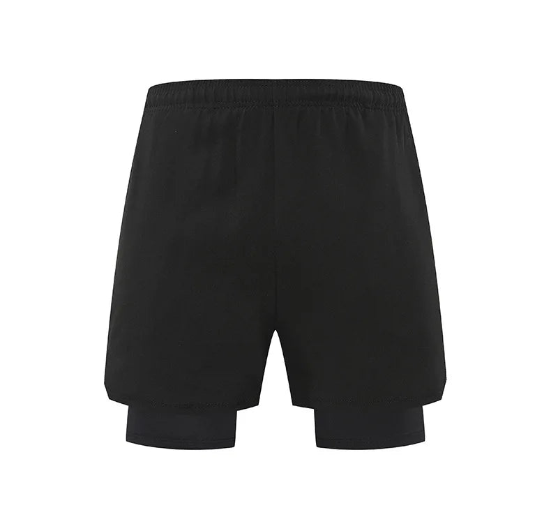 Men's Quick-Dry Running Shorts – Double Layer Gym & Workout Training Shorts