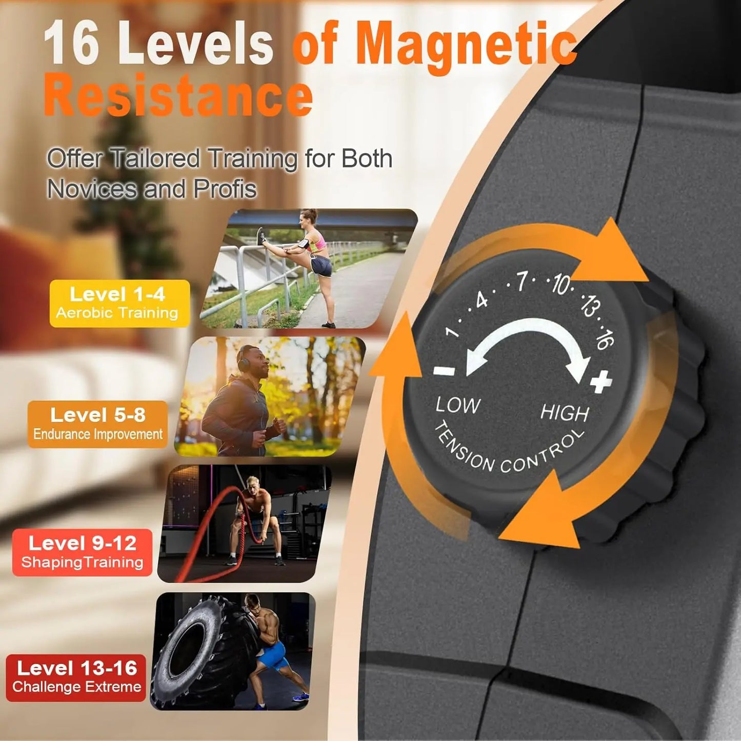 MettleMatic RM3 Foldable Rowing Machine – Magnetic Resistance Home Cardio Trainer