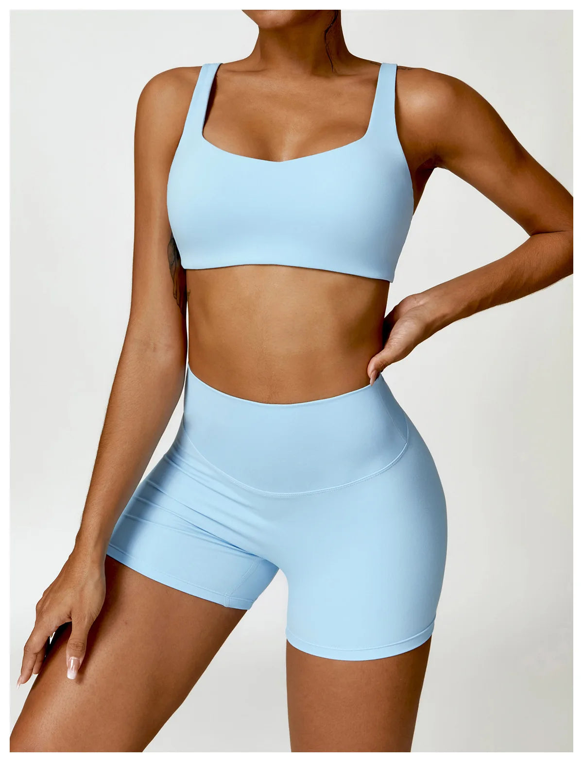 Summer Butt Lift Scrunch Yoga Shorts – High Waist Gym & Workout Shorts for Women
