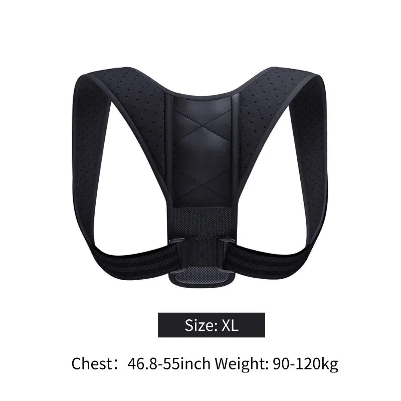 Back Posture Corrector Belt – Adjustable Support Brace for Improved Sitting & Standing Posture