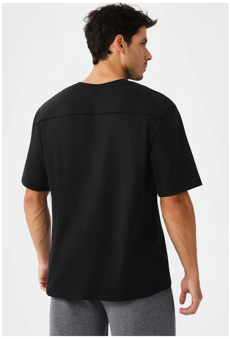 Men's Quick-Dry Sports T-Shirt – Breathable Gym, Running & Training Shirt