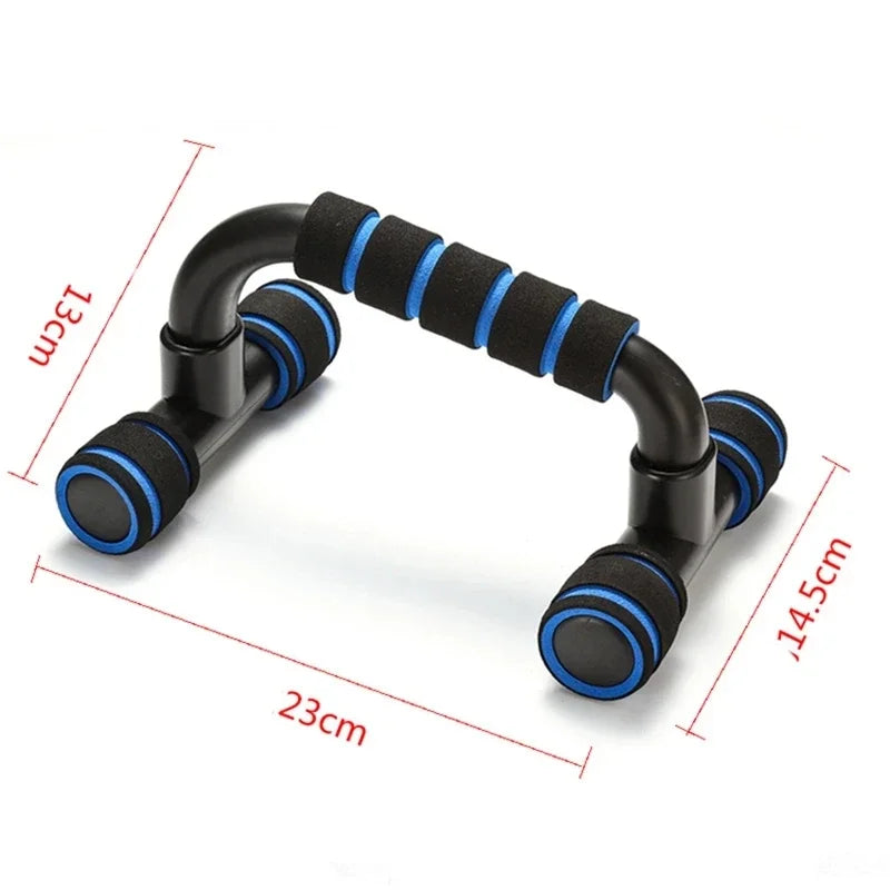 U-Shaped Push-Up Bars – Foam Grip Fitness Equipment for Chest & Upper Body Training