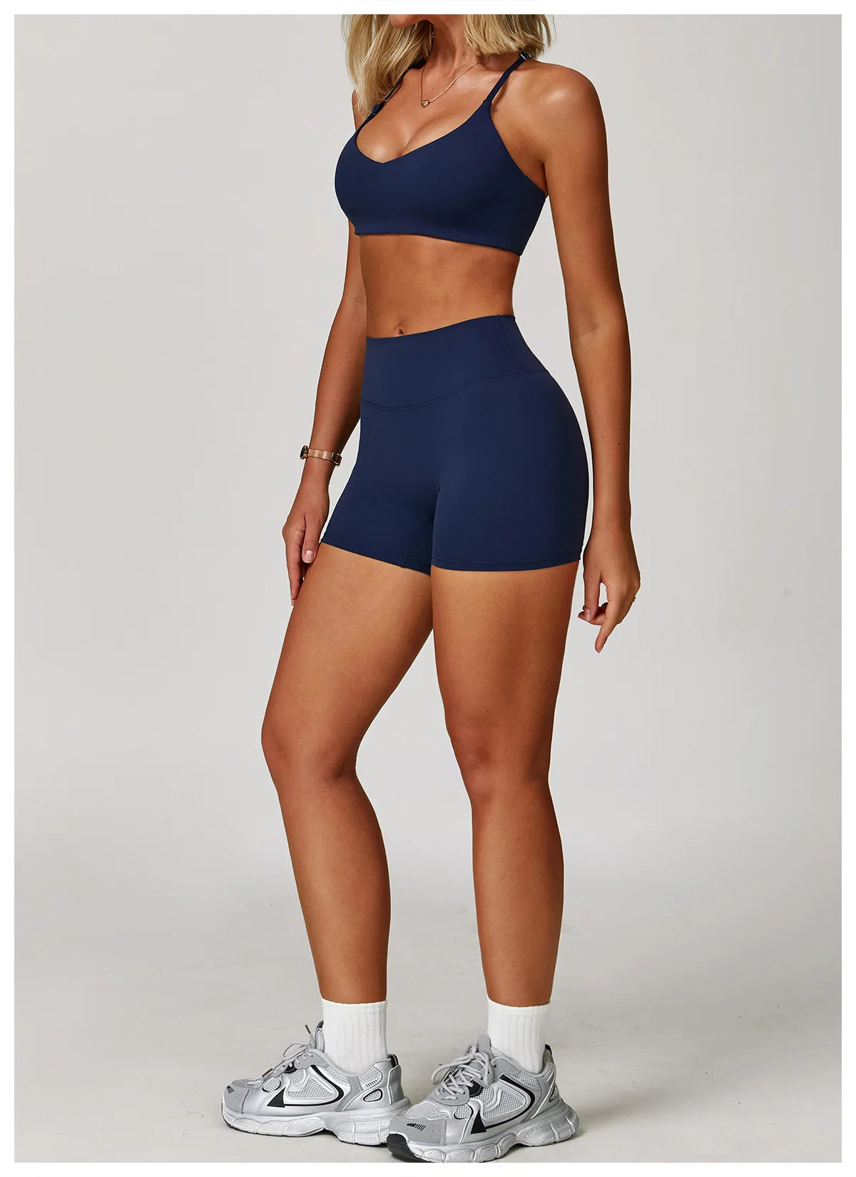 Women's Yoga Sports Set 2/3PCS Gym Workout Tracksuit Long Sleeve Sports Bra Athletic Wear Running Fitness Clothing