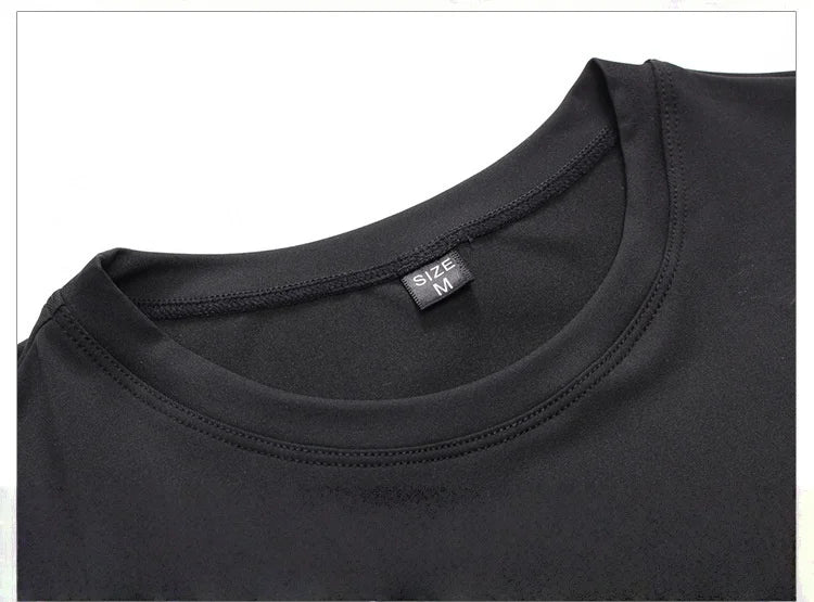 Men's Running Quick-Dry Long Sleeve T-Shirt – Slim Fit Gym & Training Sportswear