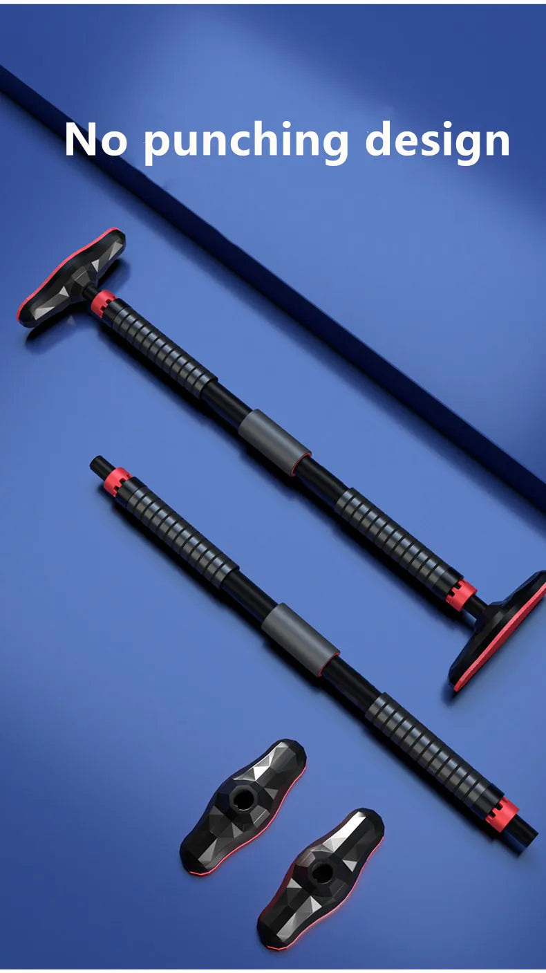 400kg Adjustable Door Pull-Up Bar – Home Gym Chin-Up Training Equipment