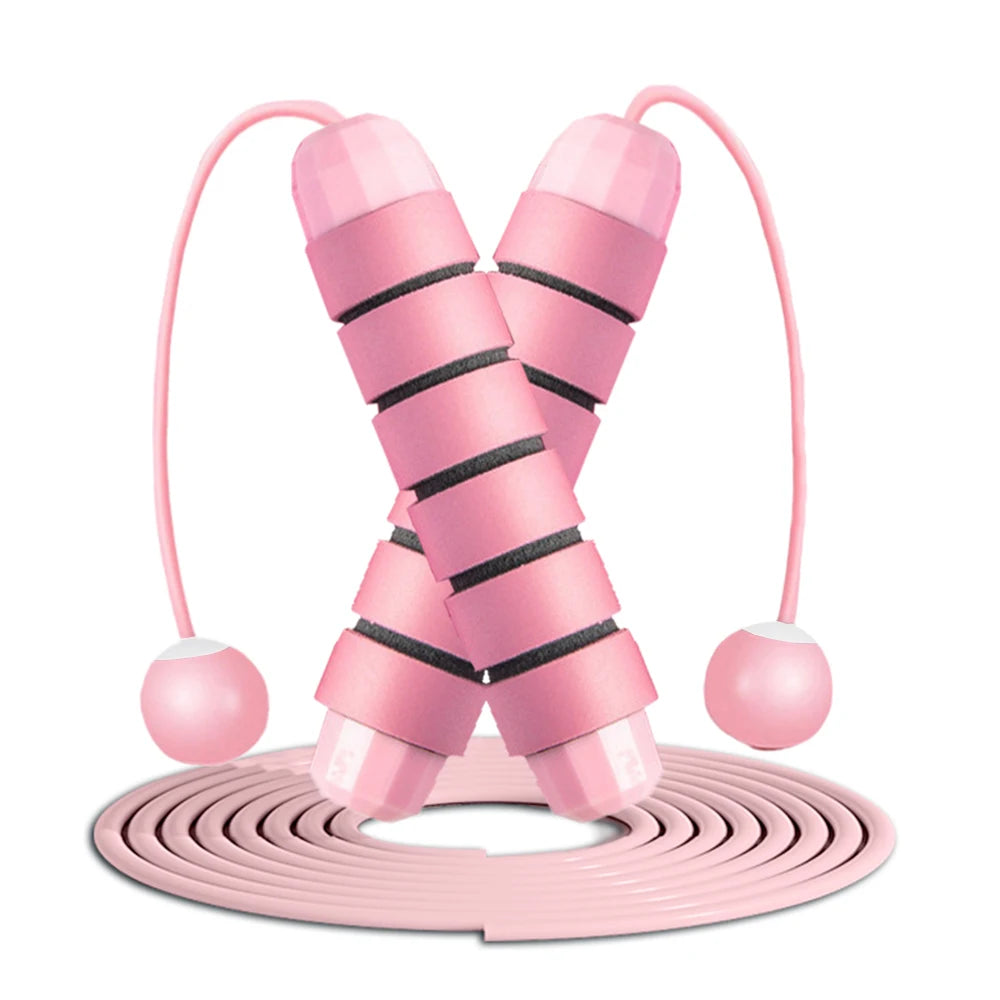 Adjustable Speed Jump Rope with Ball Bearings – Tangle-Free Fitness Skipping Rope