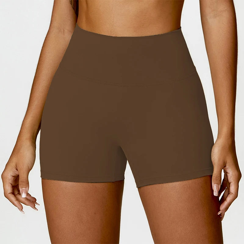 Summer Butt Lift Scrunch Yoga Shorts – High Waist Gym & Workout Shorts for Women