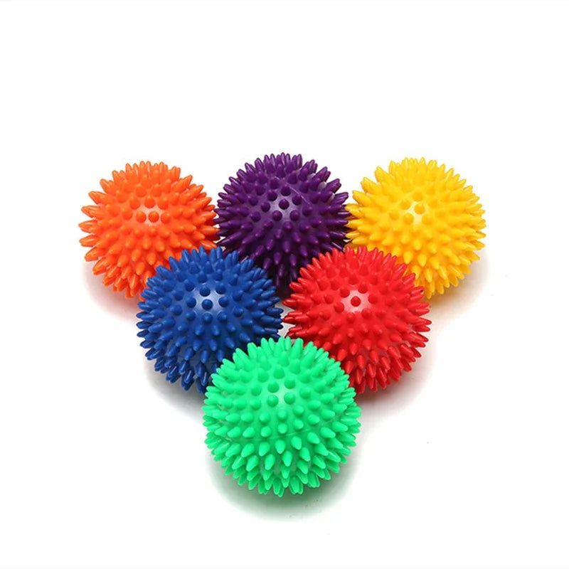 7cm Spiky Massage Ball – PVC Physiotherapy Ball for Muscle Recovery & Foot Massage