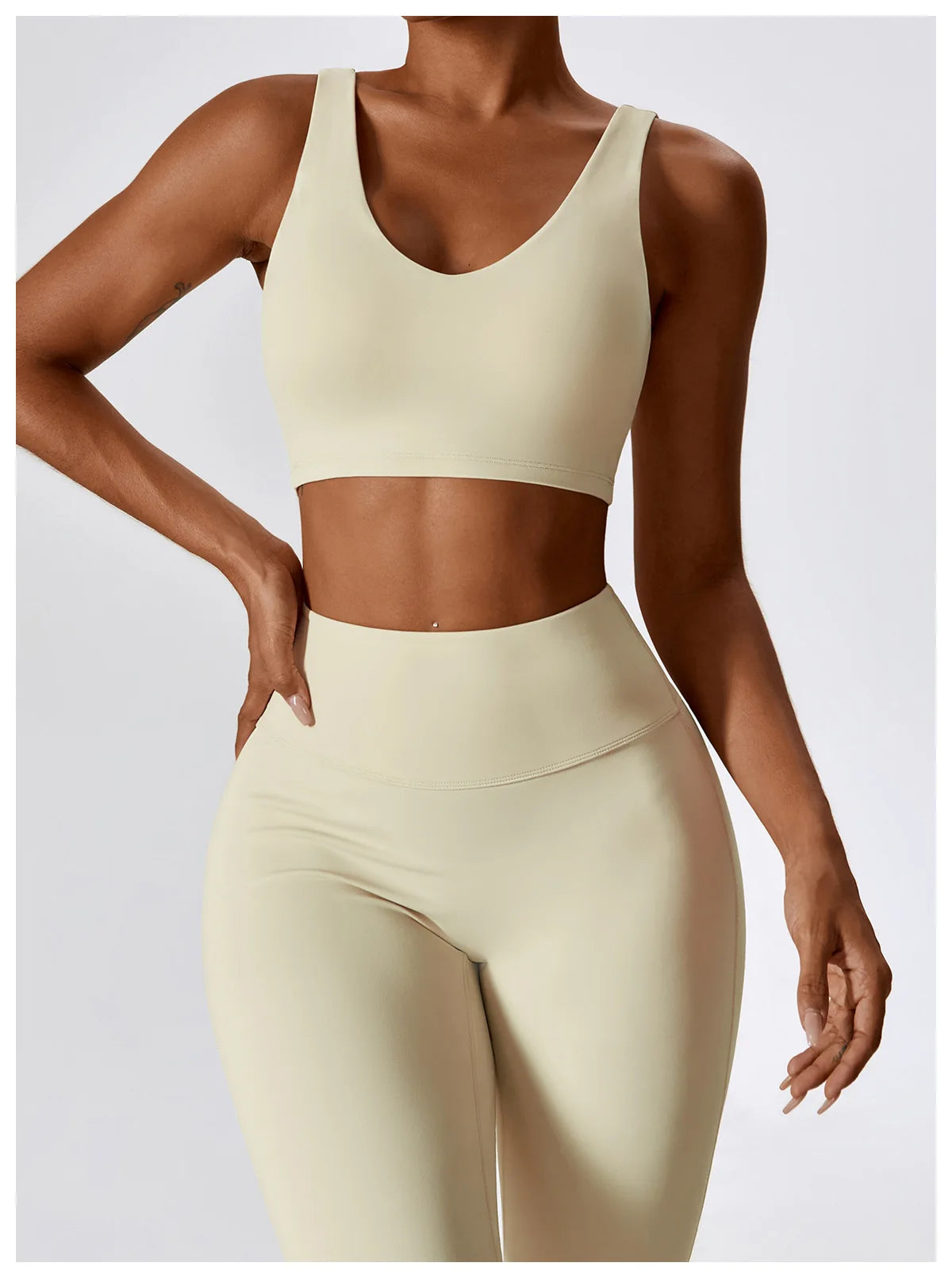 2PCS Women's Seamless Yoga Set Long Sleeve Athletic Legging & Crop Top Sportswear Workout Fitness Gym Sports Suit Winter Workout Clothes