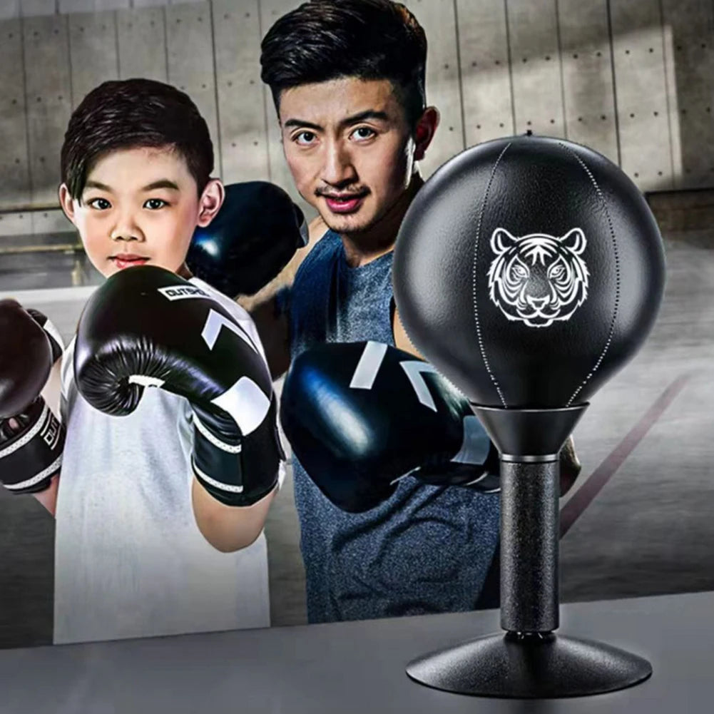 Desktop Punching Bag with Suction Cup – Stress Relief Boxing Punch Ball for Kids & Adults