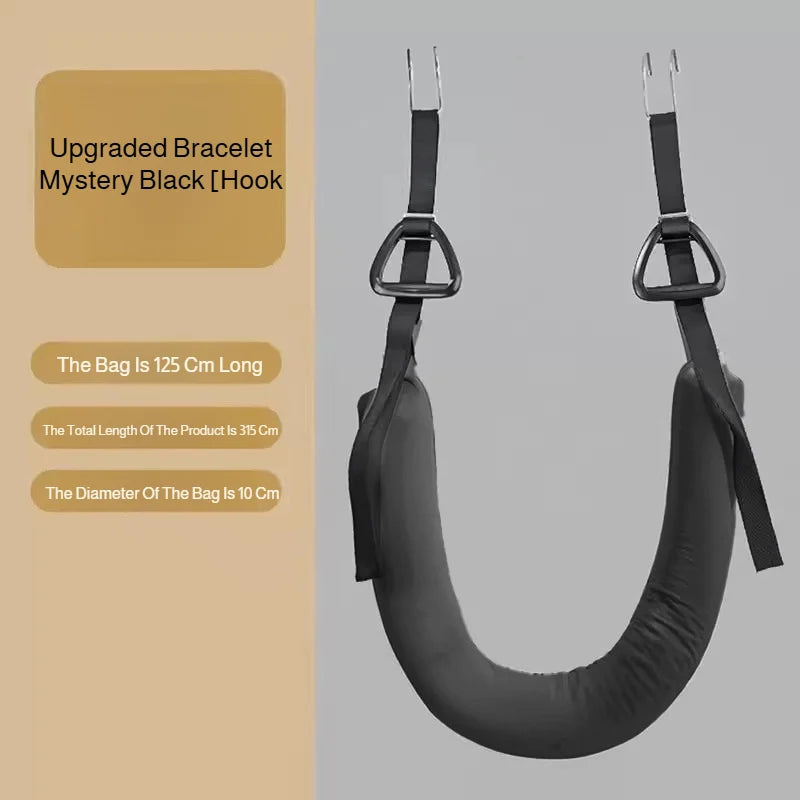 Lumbar Suspension Belt Household Spinal Stretch Horizontal Bar Traction Belt Soothing Waist Support for Back Pain Relief