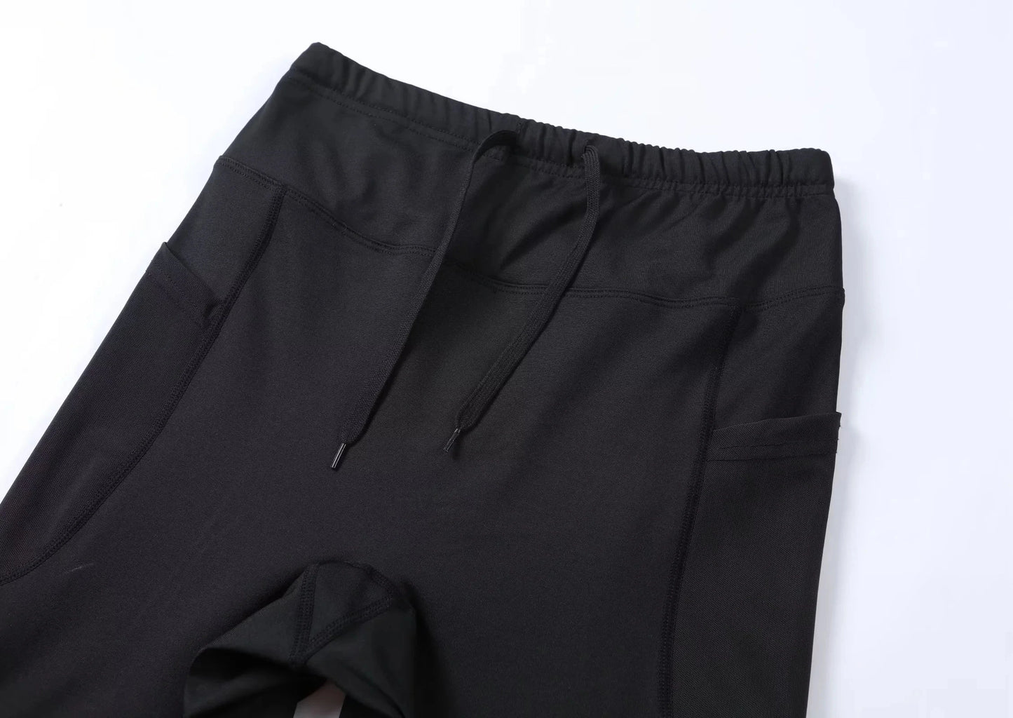 Compression Running Leggings with Pockets – Warm Reflective Sports Tights for Women, Men & Youth