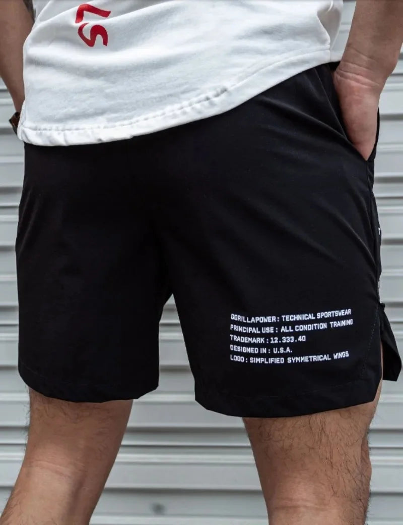 Men’s Quick-Dry Sports Shorts – Lightweight Running & Fitness Shorts
