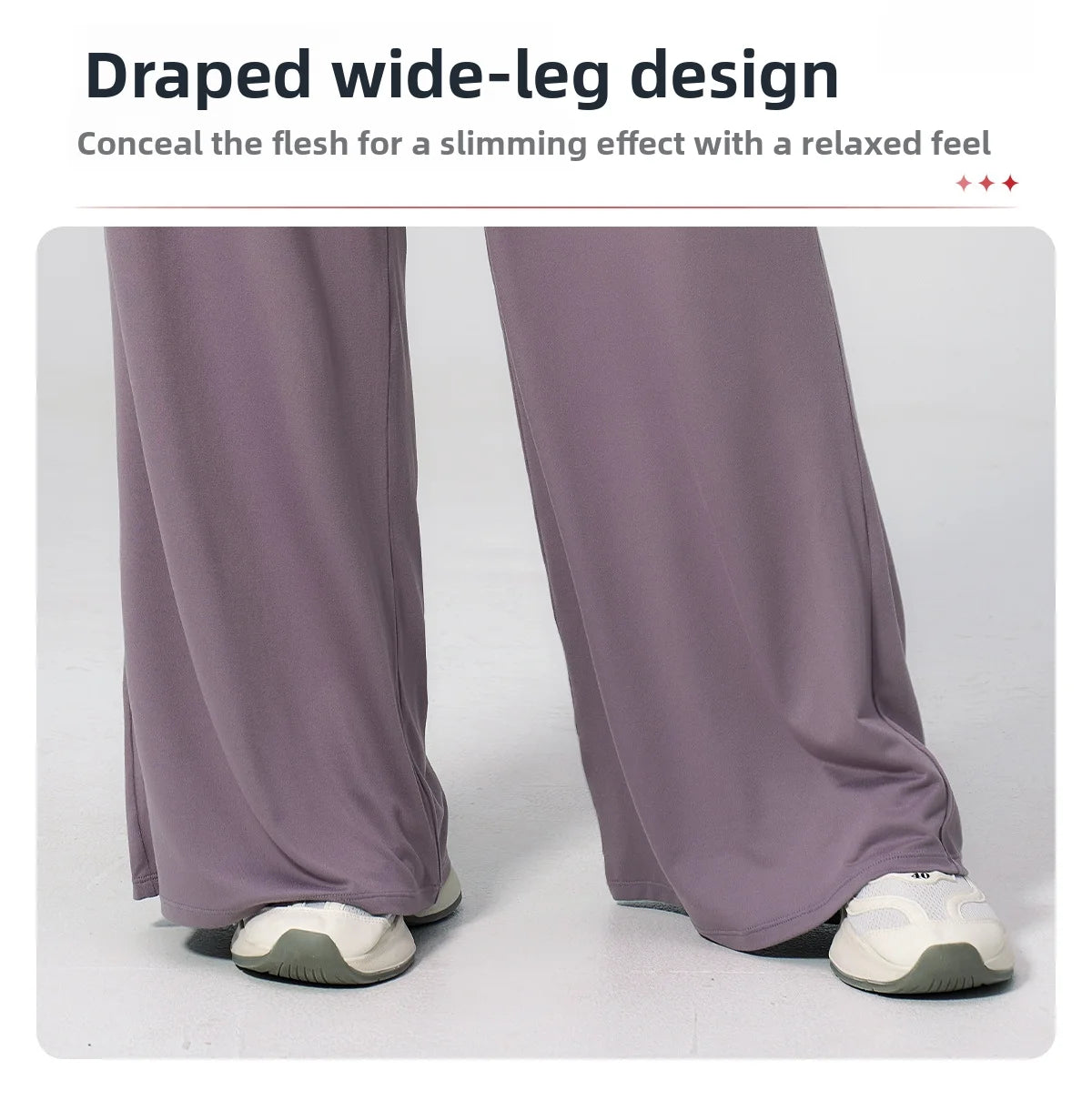 Yoga Pants Brushed Sports Pants Women's Hanging Wide Leg Loose Casual Pants Sports Running Fitness Elastic Drawstring Pants