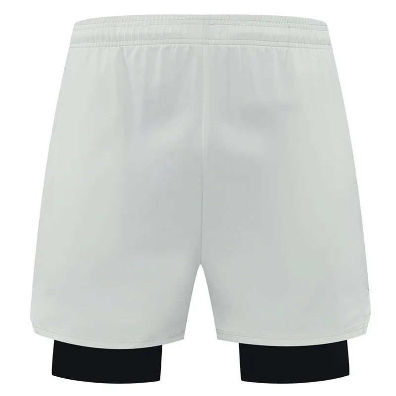 Men's Quick-Dry Running Shorts – Double Layer Gym & Workout Training Shorts