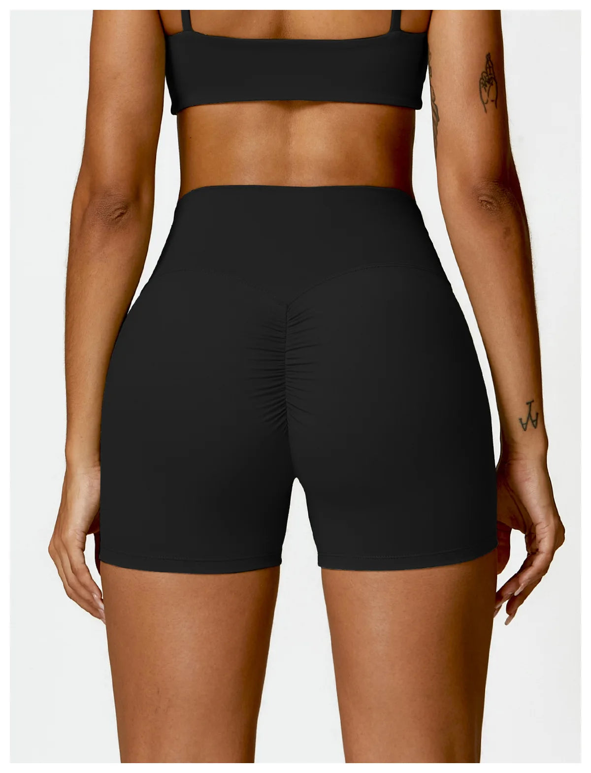 Summer Butt Lift Scrunch Yoga Shorts – High Waist Gym & Workout Shorts for Women