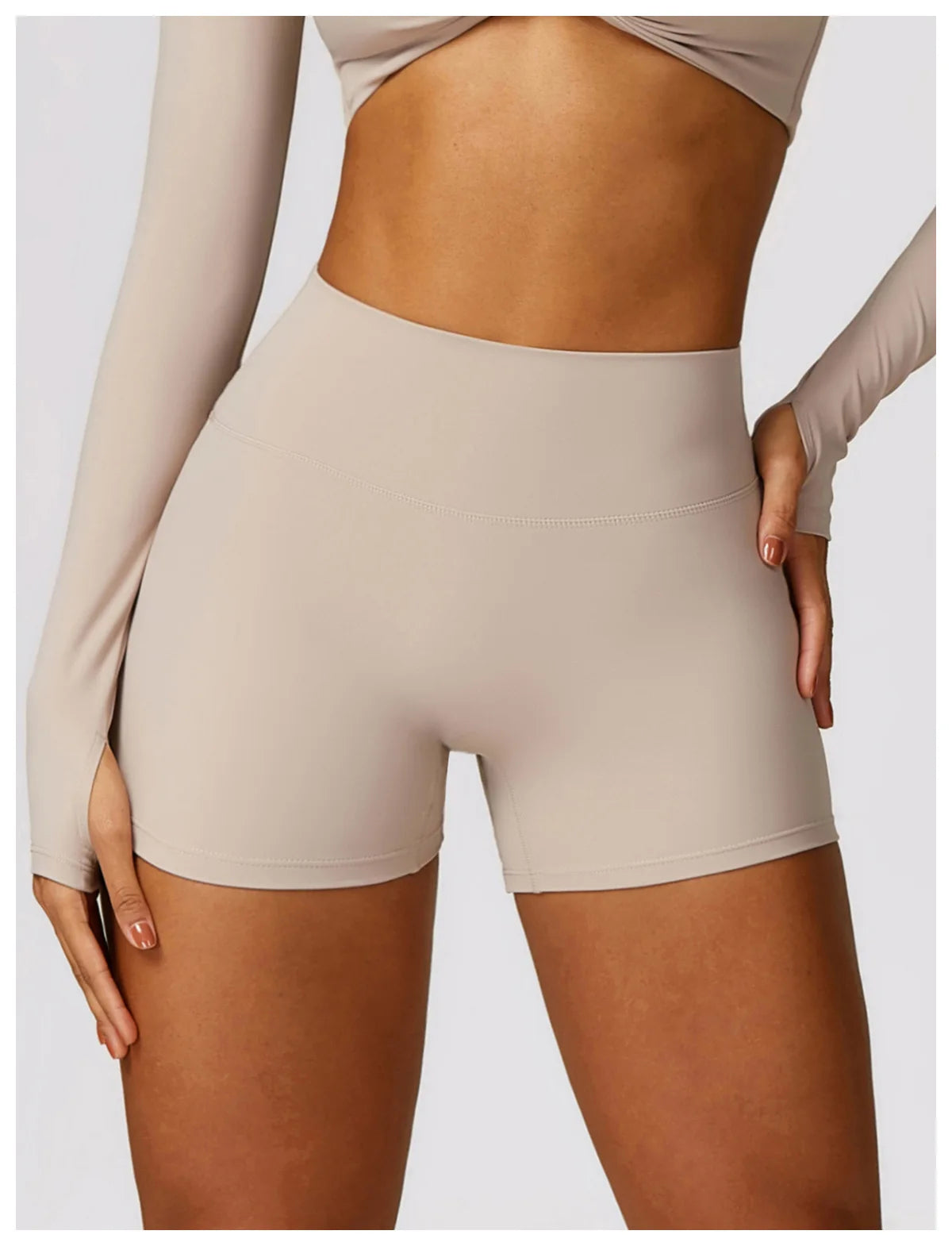 Summer Butt Lift Scrunch Yoga Shorts – High Waist Gym & Workout Shorts for Women