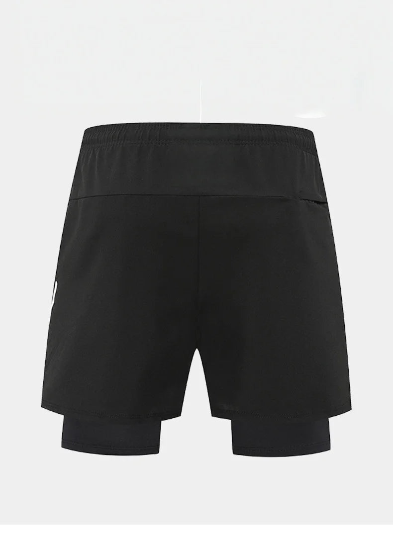 Men's Quick-Dry Running Shorts – Double Layer Gym & Workout Training Shorts