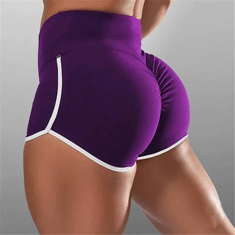 Women’s Summer Fitness Shorts – Slim Fit Yoga & Gym Shorts