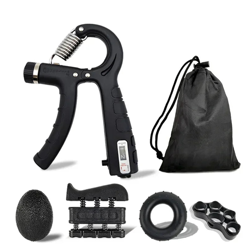 Strength Exercise Gripper Kits Finger Stretcher Arthritis Grip Rehabilitation Training Pliers Countable Finger Exercise Equipment