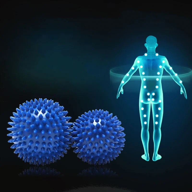 7cm Spiky Massage Ball – PVC Physiotherapy Ball for Muscle Recovery & Foot Massage