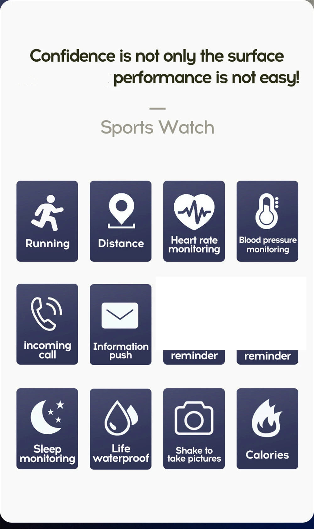 D13 Smart Watch – Bluetooth Fitness Tracker & Smart Sports Watch for Men and Women
