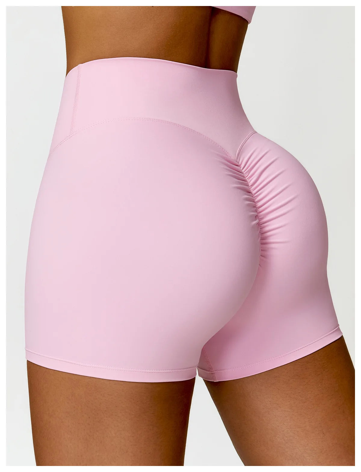 Summer Butt Lift Scrunch Yoga Shorts – High Waist Gym & Workout Shorts for Women