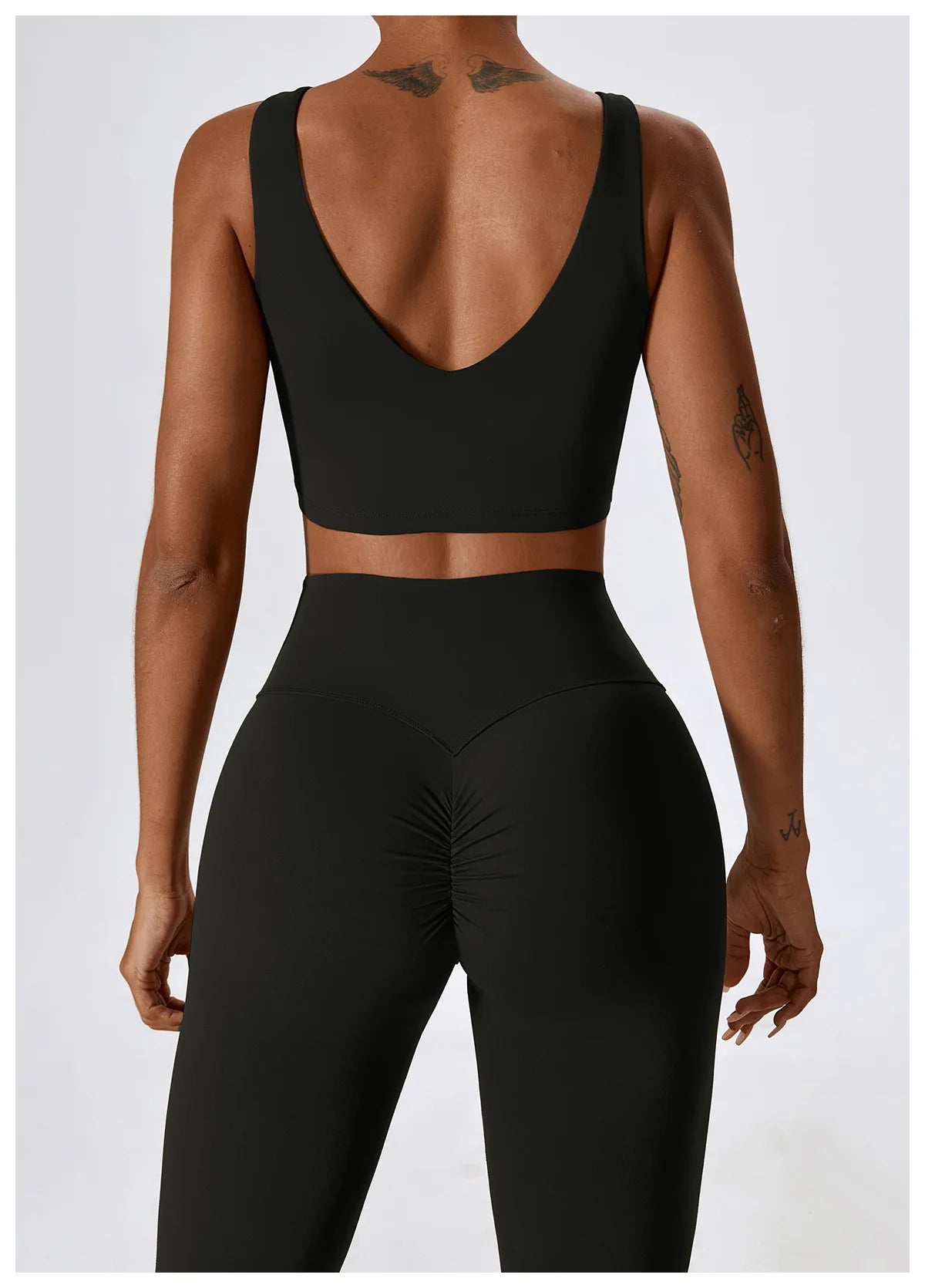 2PCS Women's Seamless Yoga Set Long Sleeve Athletic Legging & Crop Top Sportswear Workout Fitness Gym Sports Suit Winter Workout Clothes