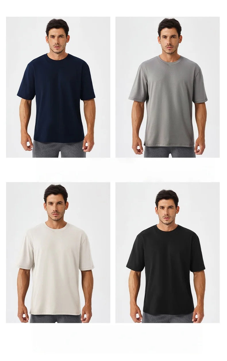 Men's Quick-Dry Sports T-Shirt – Breathable Gym, Running & Training Shirt