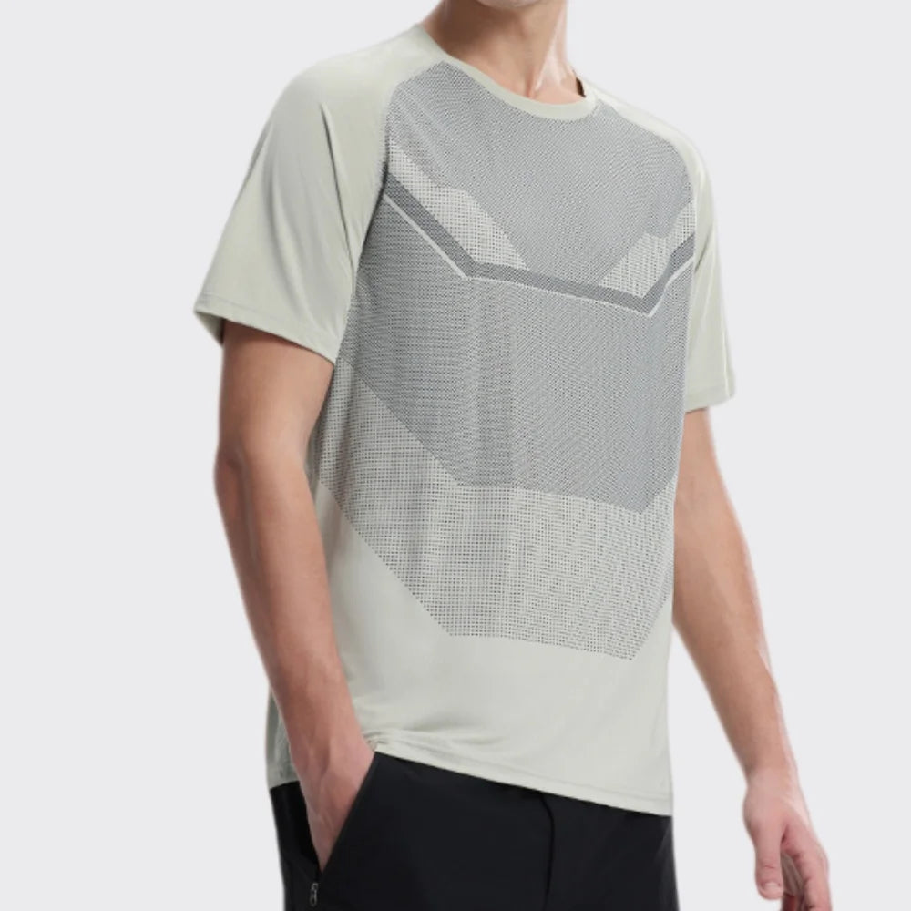 Men's Fitness Sports T-Shirt – Breathable Slim Fit Gym, Running & Cycling Tee
