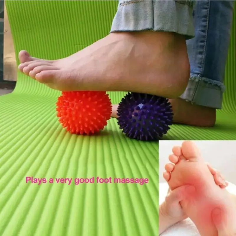 7cm Spiky Massage Ball – PVC Physiotherapy Ball for Muscle Recovery & Foot Massage