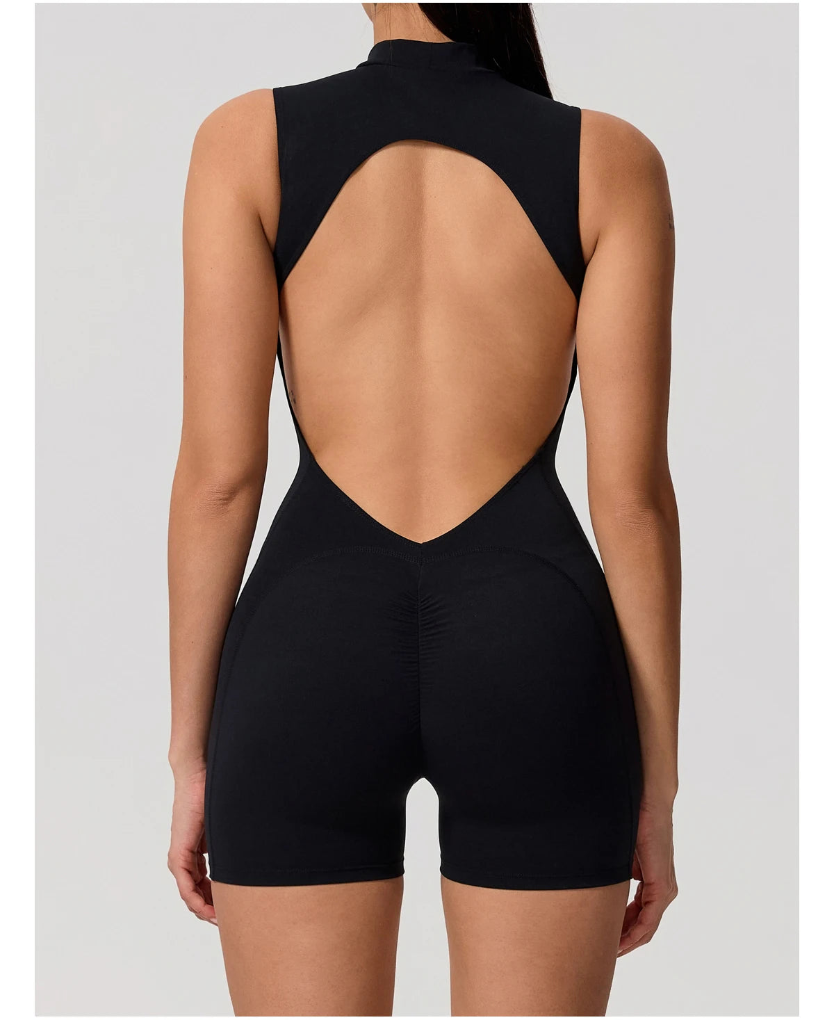Women's Sports Jumpsuit – Sleeveless High-Stretch Yoga & Fitness Bodysuit