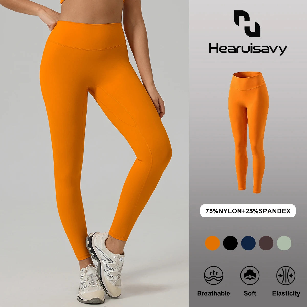 Women's Breathable Quick-Dry Yoga Pants – High-Waist Sports Leggings for Fitness & Pilates