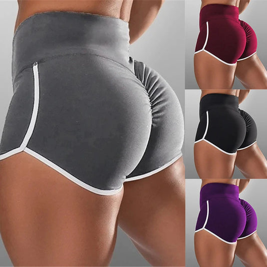 Women’s Summer Fitness Shorts – Slim Fit Yoga & Gym Shorts
