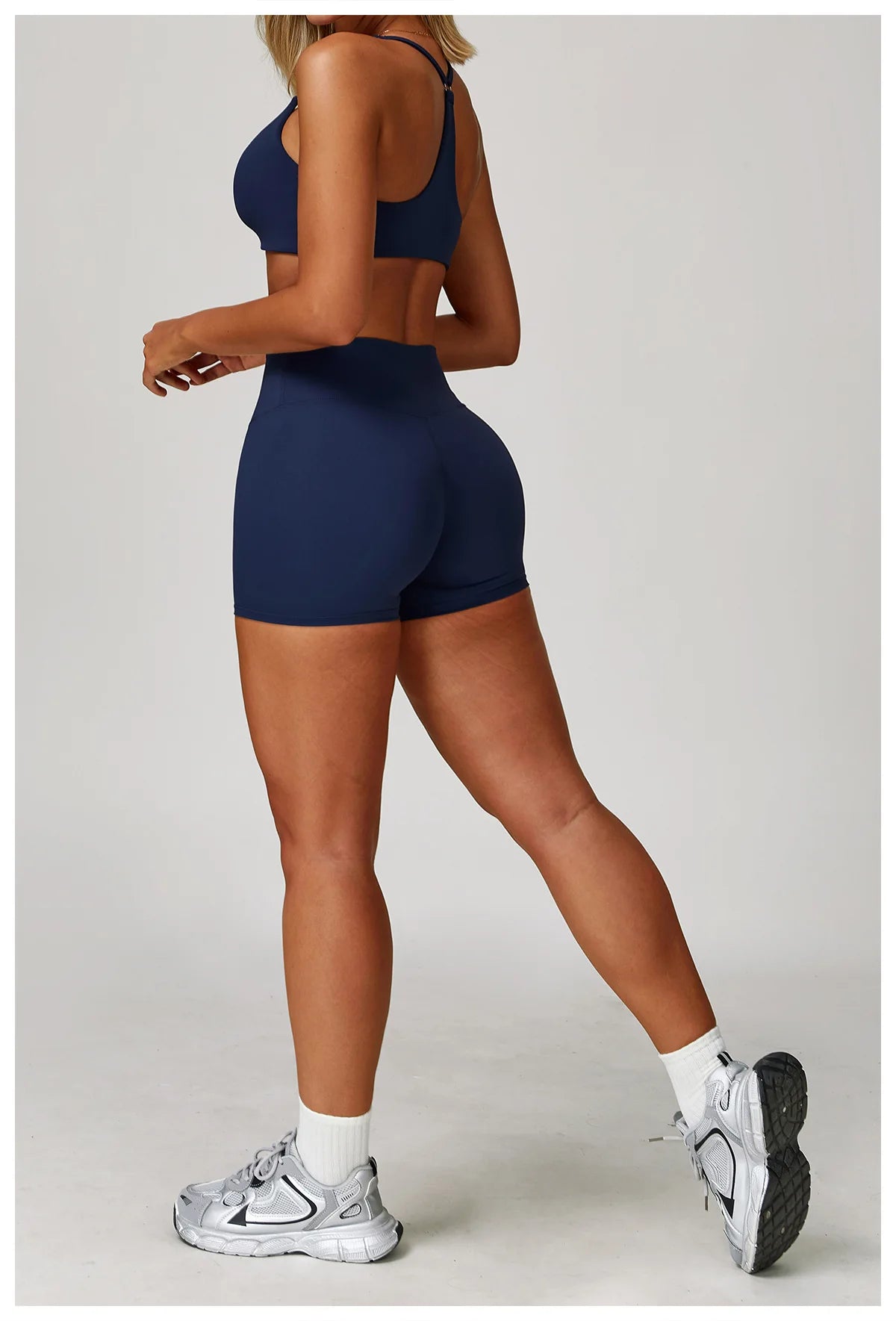 Women's Yoga Sports Set 2/3PCS Gym Workout Tracksuit Long Sleeve Sports Bra Athletic Wear Running Fitness Clothing