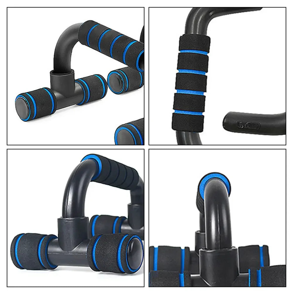 U-Shaped Push-Up Bars – Foam Grip Fitness Equipment for Chest & Upper Body Training