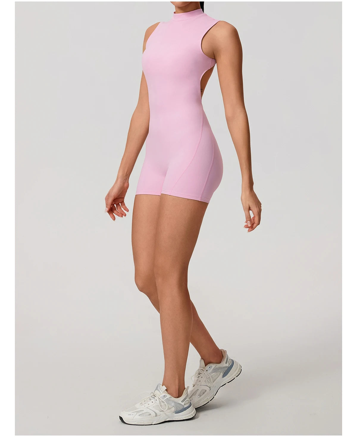 Women's Sports Jumpsuit – Sleeveless High-Stretch Yoga & Fitness Bodysuit
