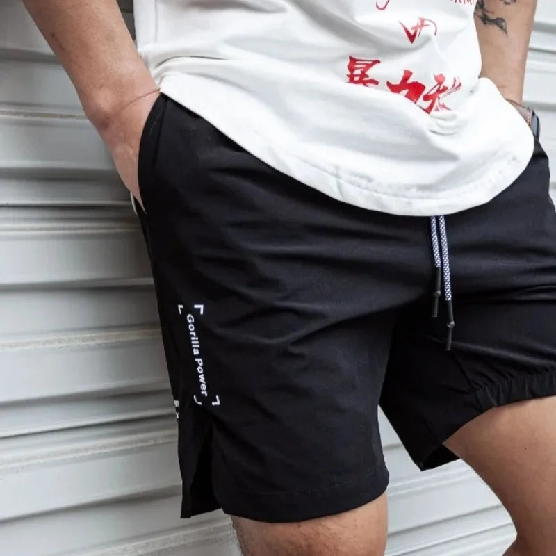 Men’s Quick-Dry Sports Shorts – Lightweight Running & Fitness Shorts