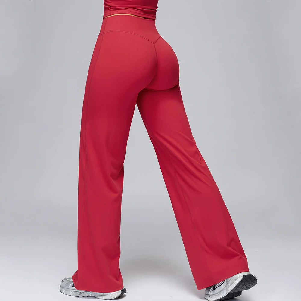 Yoga Pants Flare Leggings – High Waist Wide Leg Fitness Pants for Women